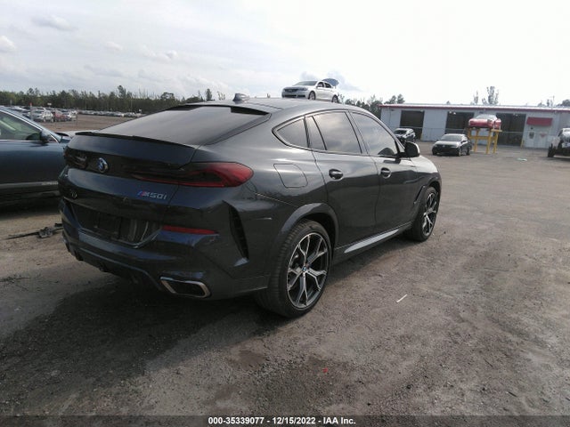 BMW X6 M50i 2021 5UXCY8C01M9E09921 Image 5