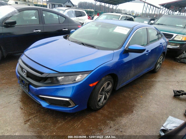 Honda Civic Sedan Lx 2019 2HGFC2F62KH549336 Image 2