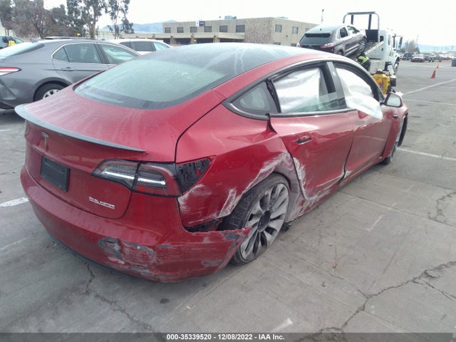 Tesla Model 3 Performance 2022 5YJ3E1EC5NF327462 Image 4