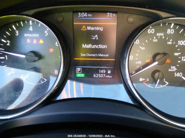 2019 NISSAN ROGUE SV VIN: KNMAT2MT2KP523834