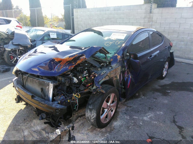 2013 HYUNDAI ELANTRA GLS PZEV VIN: 5NPDH4AE5DH364225
