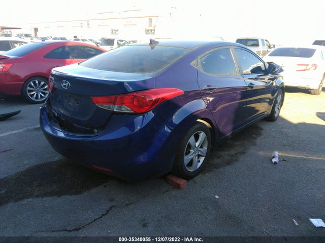 2013 HYUNDAI ELANTRA GLS PZEV VIN: 5NPDH4AE5DH364225