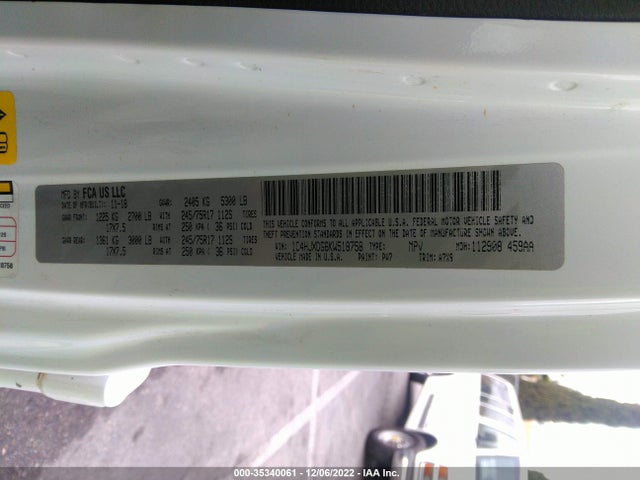 Jeep Wrangler Unlimited Sport S 2019 1C4HJXDG6KW518758 Image 9