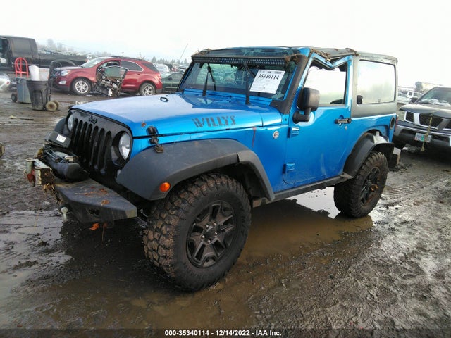 Jeep Wrangler Willys Wheeler 2014 1C4AJWAG7EL278755 Image 2