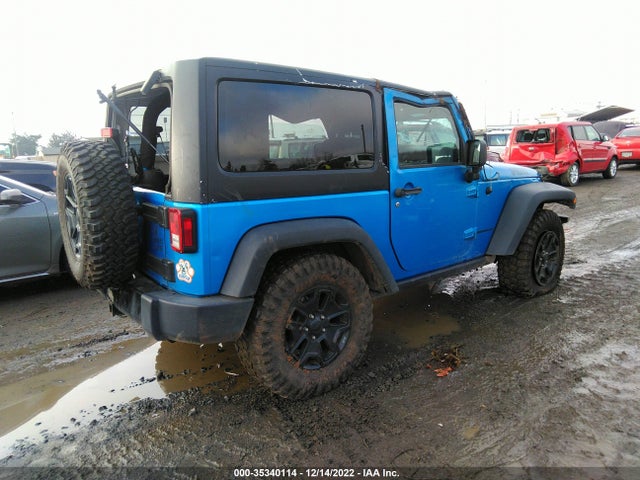 Jeep Wrangler Willys Wheeler 2014 1C4AJWAG7EL278755 Image 4