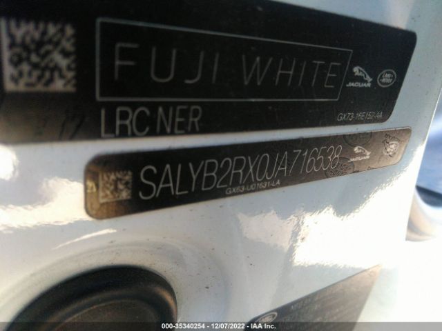 SALYB2RX0JA716538 Land Rover Range Rover Velar S