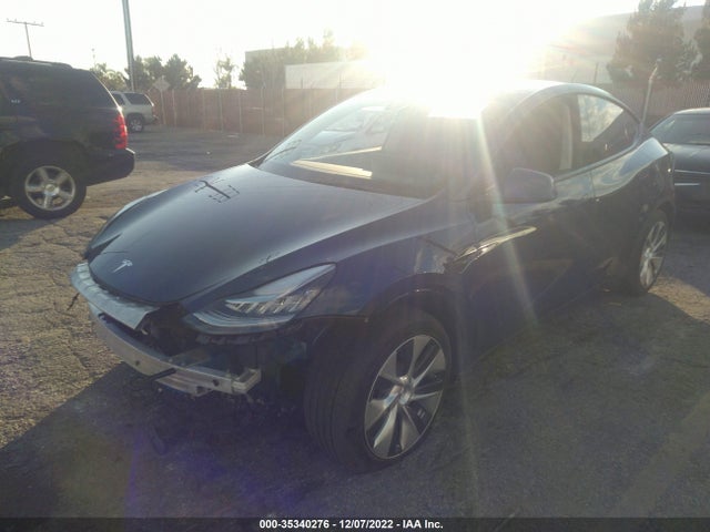 2021 TESLA MODEL Y LONG RANGE VIN: 5YJYGDEE9MF196697