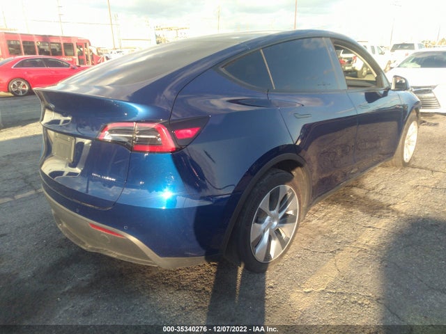 2021 TESLA MODEL Y LONG RANGE VIN: 5YJYGDEE9MF196697