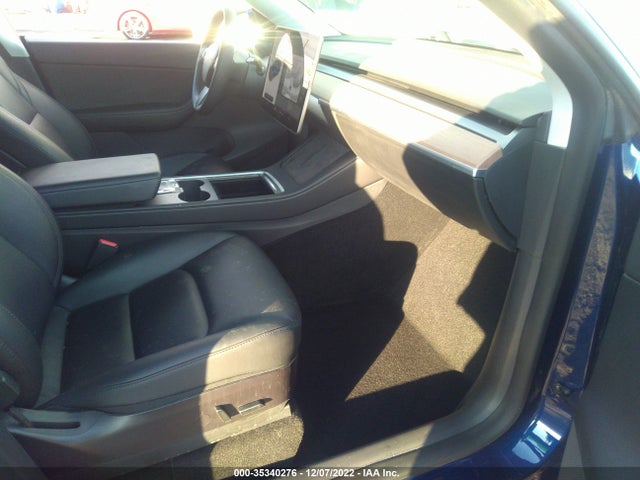 2021 TESLA MODEL Y LONG RANGE VIN: 5YJYGDEE9MF196697