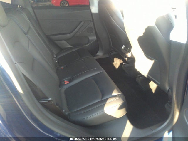 2021 TESLA MODEL Y LONG RANGE VIN: 5YJYGDEE9MF196697