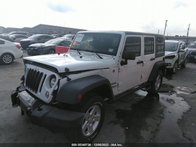 2016 JEEP WRANGLER UNLIMITED SPORT VIN: 1C4BJWDG3GL287536