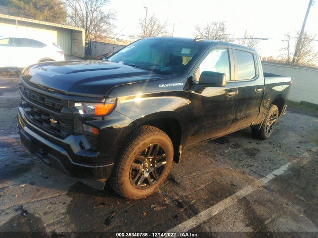 Chevrolet Silverado 1500 Custom 2022 1GCPDBEKXNZ519830 Image 2