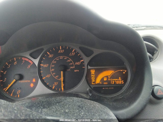 2001 TOYOTA CELICA GT VIN: JTDDR32TX10074124