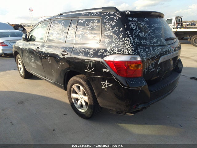 2010 TOYOTA HIGHLANDER BASE VIN: 5TDZK3EH1AS020726