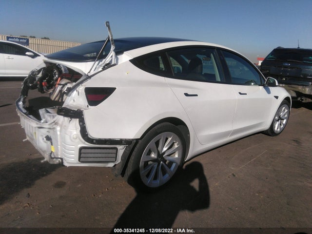 Tesla Model 3 Long Range 2021 5YJ3E1EBXMF877424 Image 4