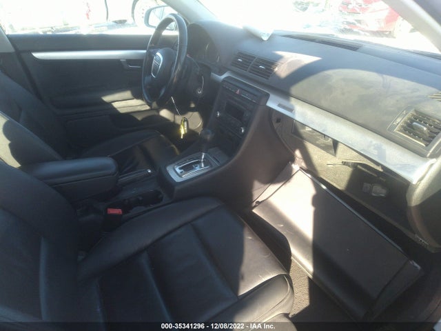 2008 AUDI A4 2.0T VIN: WAUDF78E08A094375