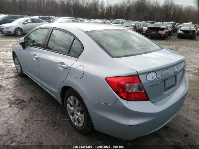 2012 HONDA CIVIC SDN LX VIN: 19XFB2F54CE330660