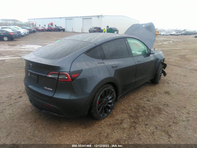 Tesla Model Y Performance 2022 7SAYGDEF9NF380728 Image 4