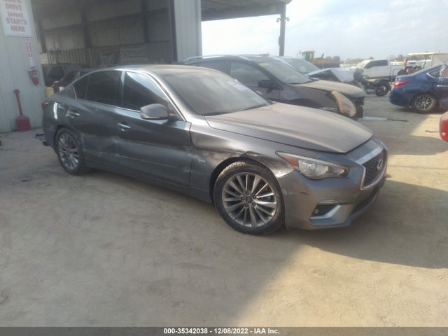 Продажа на аукционе авто 2020 Infiniti Q50 3.0t Luxe, vin: JN1EV7AR7LM256214, номер лота: 35342038