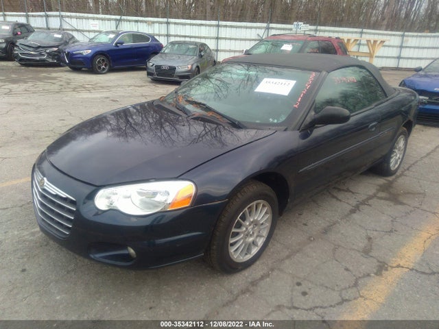 2004 CHRYSLER SEBRING LXI VIN: 1C3EL55RX4N120287