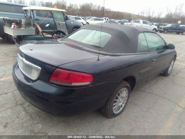 2004 CHRYSLER SEBRING LXI VIN: 1C3EL55RX4N120287