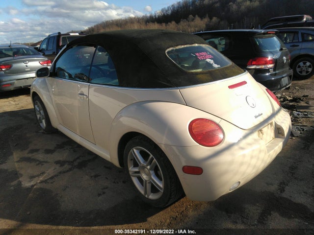 2004 VOLKSWAGEN NEW BEETLE CONVERTIBLE GLS TURBO VIN: 3VWCD31Y04M320328