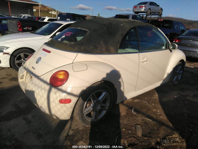 2004 VOLKSWAGEN NEW BEETLE CONVERTIBLE GLS TURBO VIN: 3VWCD31Y04M320328