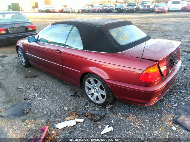 BMW 3 Series 323ci 2000 WBABR3341YEK96544 Image 3