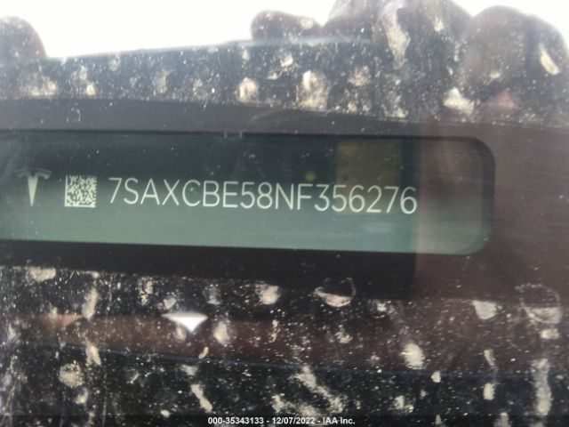 7SAXCBE58NF356276 Tesla MODEL X