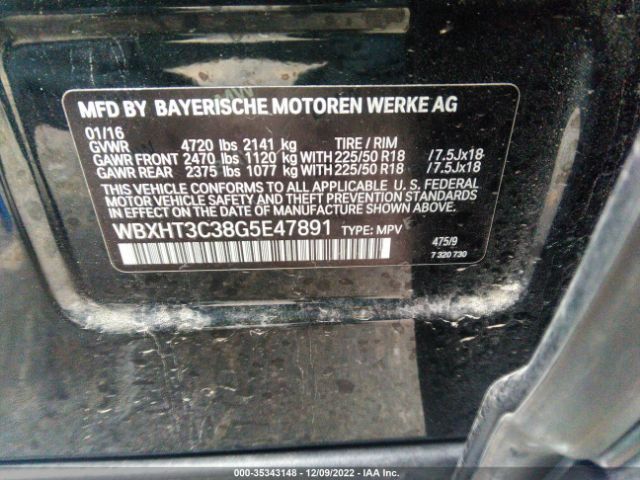 WBXHT3C38G5E47891 BMW X1 Xdrive28i