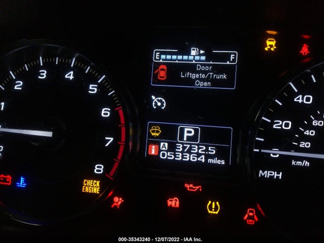 2017 SUBARU FORESTER LIMITED VIN: JF2SJAJC2HH479329