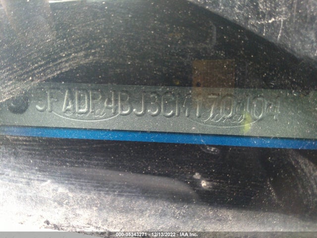 2012 FORD FIESTA SE VIN: 3FADP4BJ3CM170404