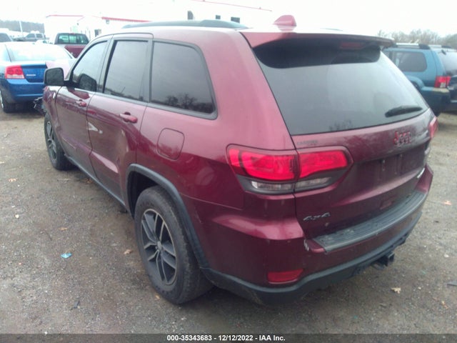2017 JEEP GRAND CHEROKEE TRAILHAWK VIN: 1C4RJFLG6HC872581