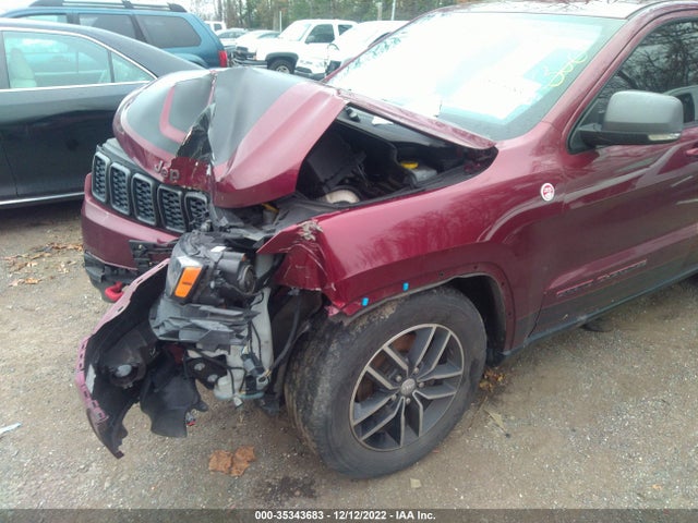 2017 JEEP GRAND CHEROKEE TRAILHAWK VIN: 1C4RJFLG6HC872581