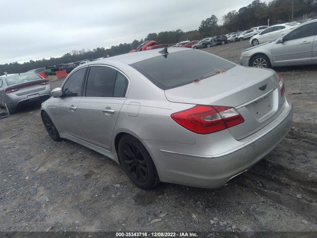 2012 HYUNDAI GENESIS 3.8L VIN: KMHGC4DD5CU153699