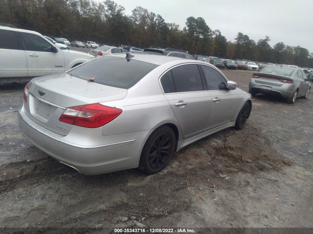 2012 HYUNDAI GENESIS 3.8L VIN: KMHGC4DD5CU153699