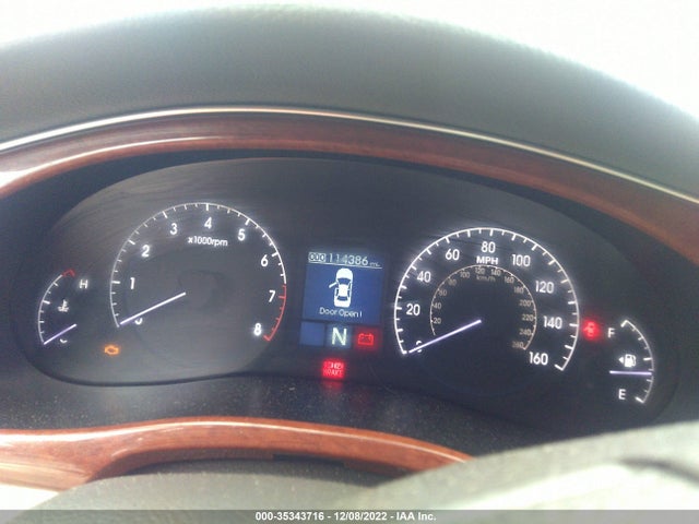 2012 HYUNDAI GENESIS 3.8L VIN: KMHGC4DD5CU153699