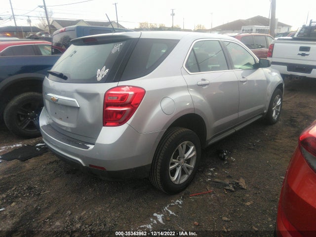 Auction sale of the 2017 Chevrolet Equinox Ls, vin: 2GNFLEEK4H6289497, lot number: 35343962