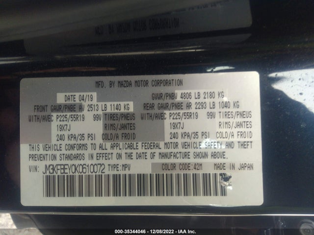 Mazda Cx-5 Signature 2019 JM3KFBEY0K0610072 Image 10