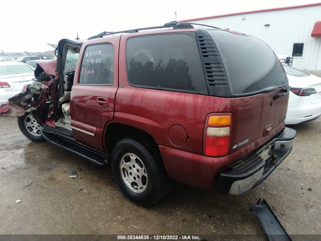 2002 CHEVROLET TAHOE LT VIN: 1GNEC13Z22R309200