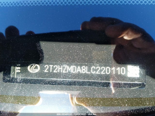 Lexus RX 2020 2T2HZMDA8LC220110 Image 10