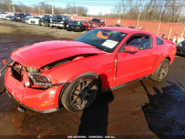 2012 FORD MUSTANG GT VIN: 1ZVBP8CF9C5276829