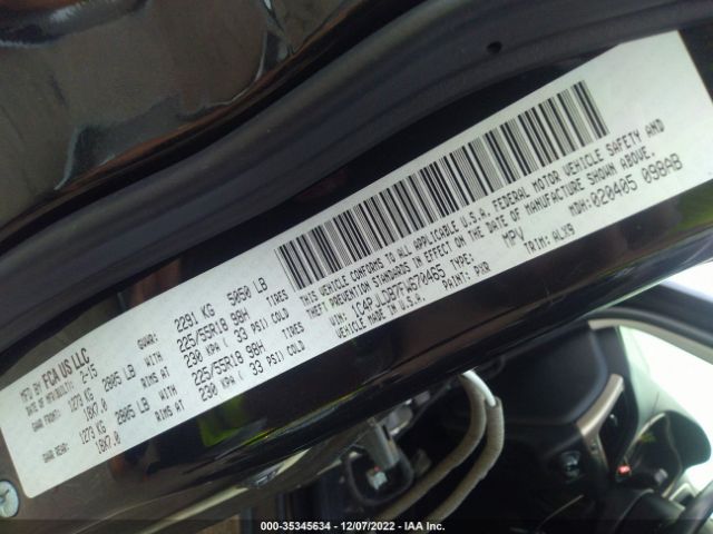 1C4PJLDB7FW670465 Jeep Cherokee Limited