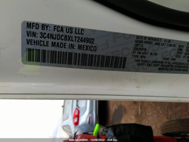 3C4NJDCBXLT244902 Jeep Compass Limited