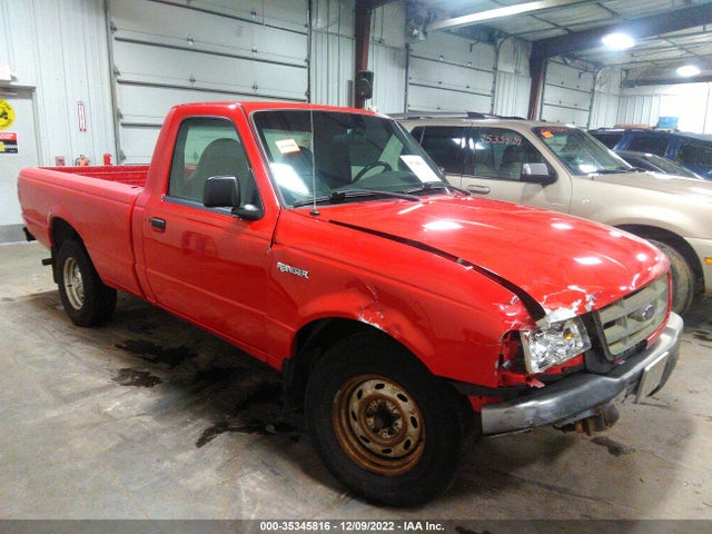 2002 FORD RANGER XL FLEET VIN: 1FTYR10E42PA40876