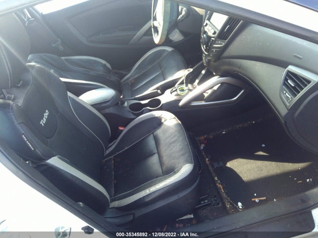 2015 HYUNDAI VELOSTER TURBO VIN: KMHTC6AE8FU249225