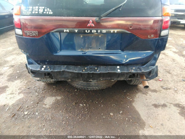 2001 MITSUBISHI MONTERO SPORT ES/LS VIN: JA4LS21H61P060262