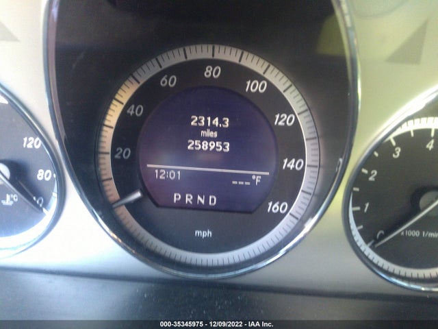 2009 MERCEDES-BENZ C-CLASS 3.0L VIN: WDDGF81X29R072744