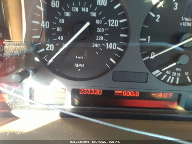 1995 BMW 740 I AUTOMATIC VIN: WBAGF6325SDH03182