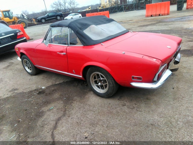1971 FIAT SPIDER 124BS10038206     Photo 2